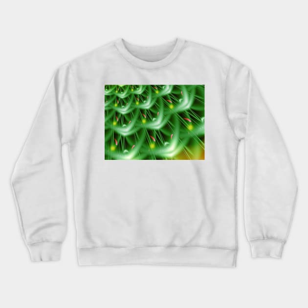 Abstract Christmas Tree Crewneck Sweatshirt by pinkal